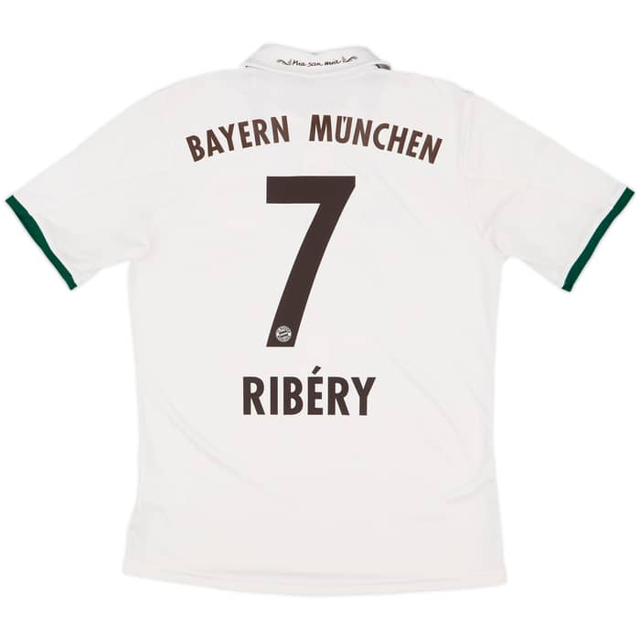 2013-14 Bayern Munich Away Shirt Ribery #7 - 8/10 - (XL.Boys)