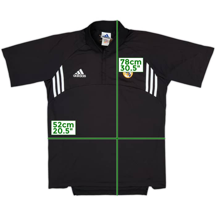 2002-03 Real Madrid Centenary adidas 1/4 Zip Polo Shirt - 8/10 - (M)