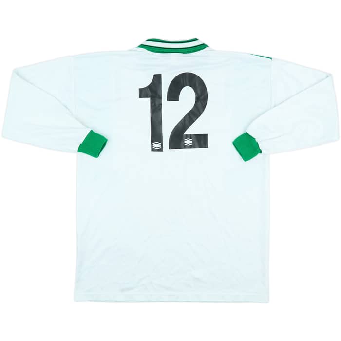 2000-02 North Ferriby United Match Issue Home L/S Shirt #12