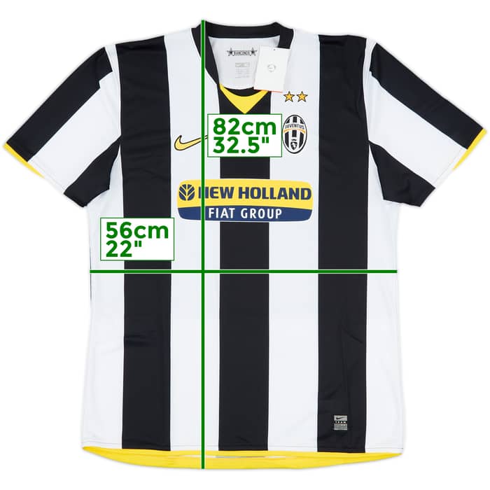 2008-09 Juventus Player Issue Home Shirt Del Piero #10 (XL)