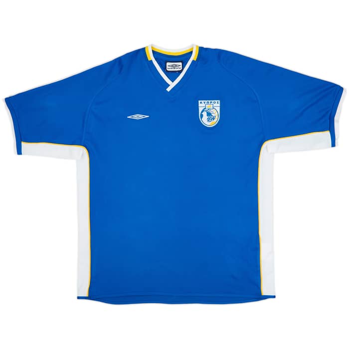 2003-04 Cyprus Home Shirt - 7/10 - (XL)