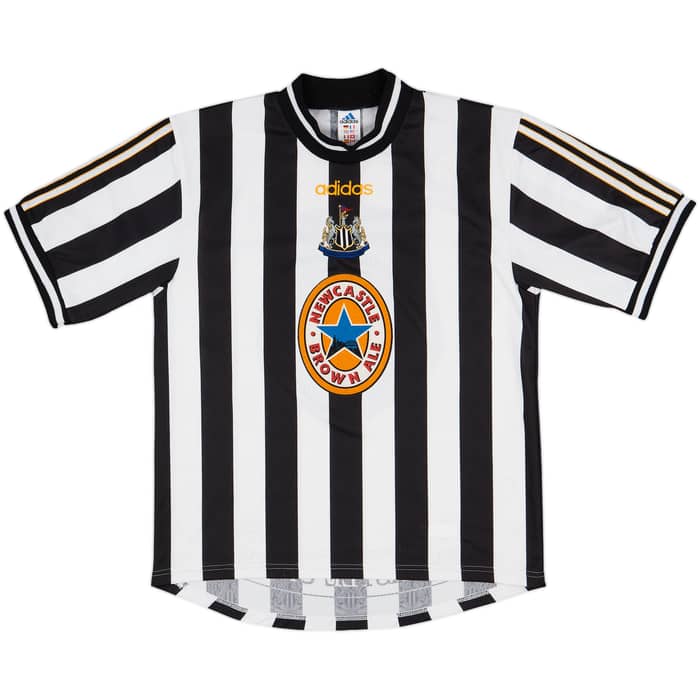 1997-99 Newcastle Home Shirt #9 - 8/10 - (L)
