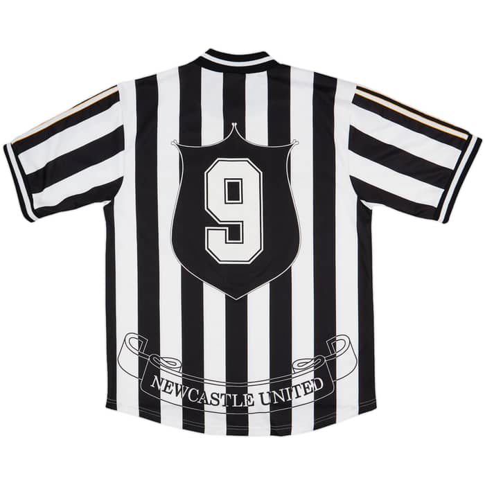 1997-99 Newcastle Home Shirt #9 - 8/10 - (L)