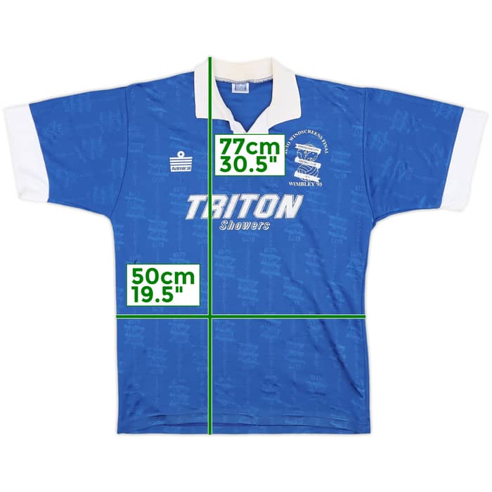 1994-95 Birmingham 'Wembley 95' Home Shirt - 8/10 - (M)