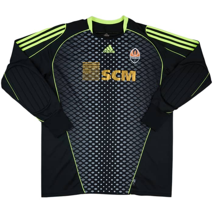 2007-08 Shakhtar Donetsk Match Issue Signed GK Shirt #16