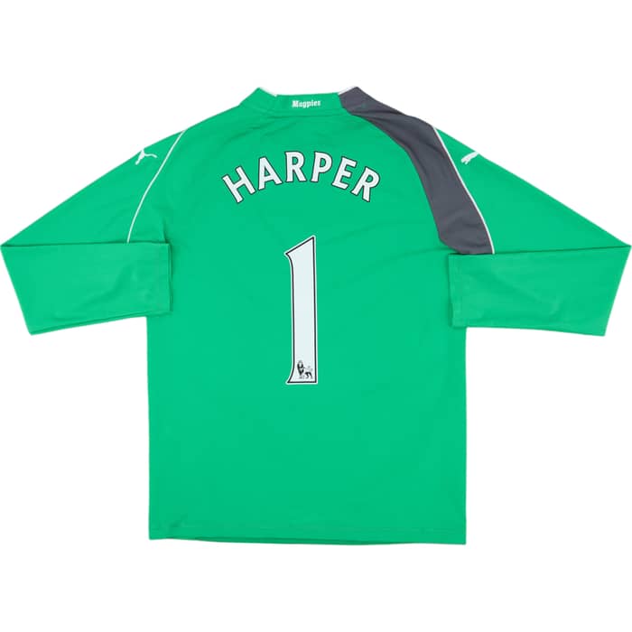 2010-11 Newcastle GK Shirt Harper #1 - 8/10 - (XL.Boys)