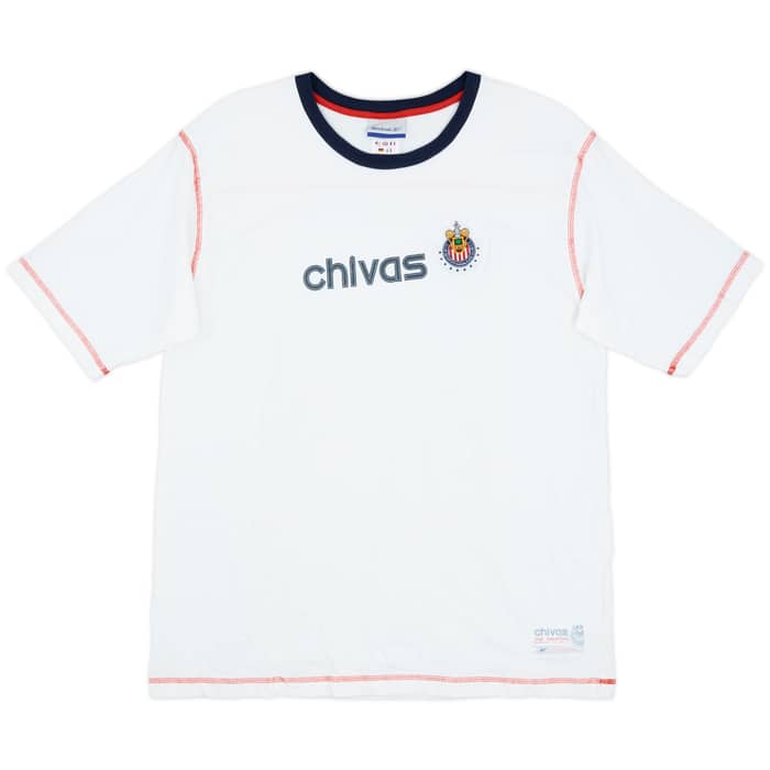 2004-05 Chivas Guadalajara Reebok Training/Leisure Tee - 9/10 - (XL)