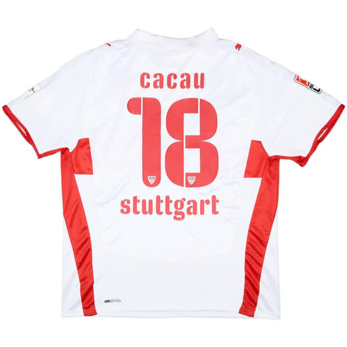 2008-09 Stuttgart Home Shirt Cacau #18 - 5/10 - (XL)