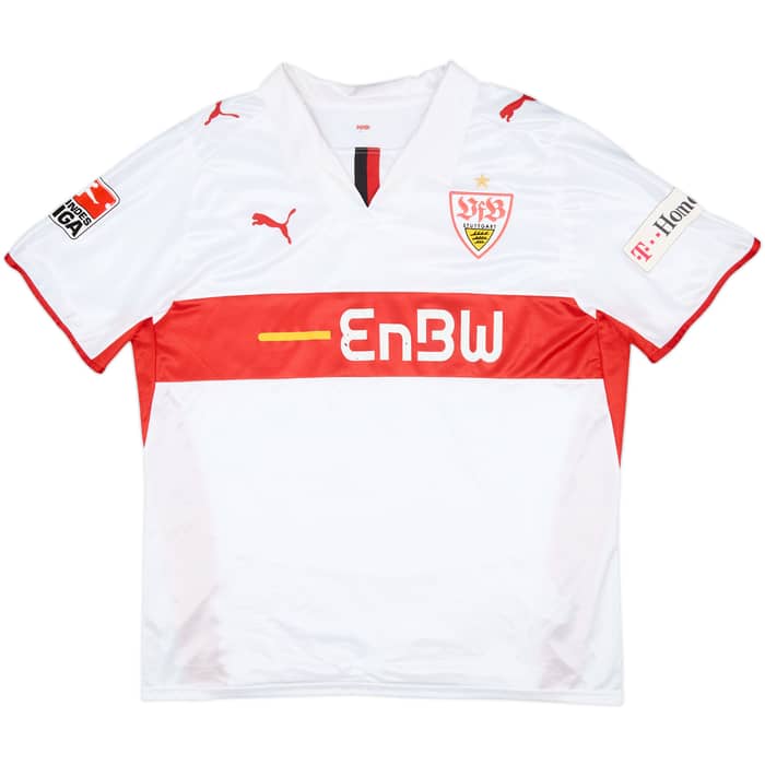 2008-09 Stuttgart Home Shirt Cacau #18 - 5/10 - (XL)