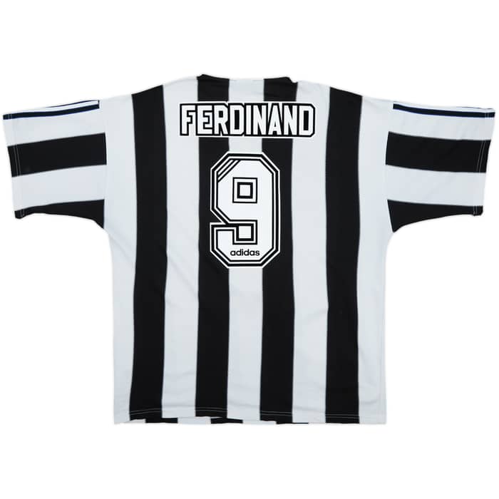 1995-97 Newcastle Home Shirt Ferdinand #9 - 5/10 - (L)