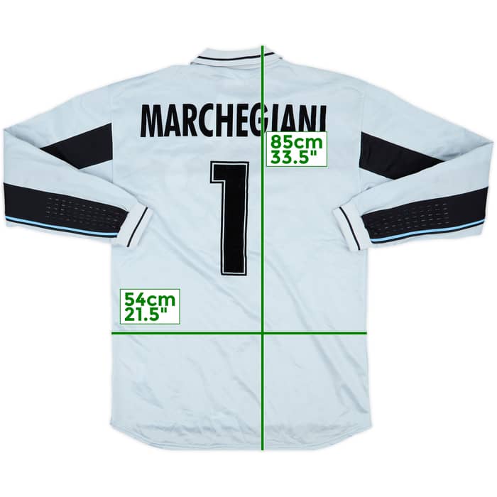 1998-99 Lazio GK Shirt Marchegiani #1 (L)