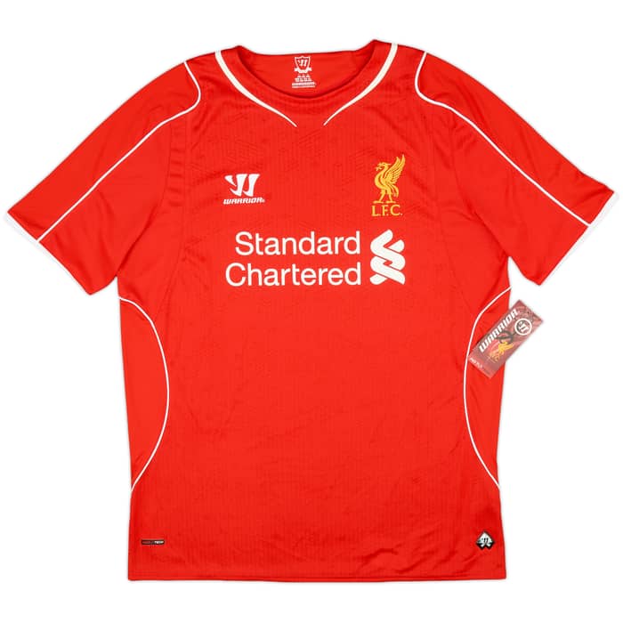 2014-15 Liverpool Home Shirt Gerrard #8 (L)