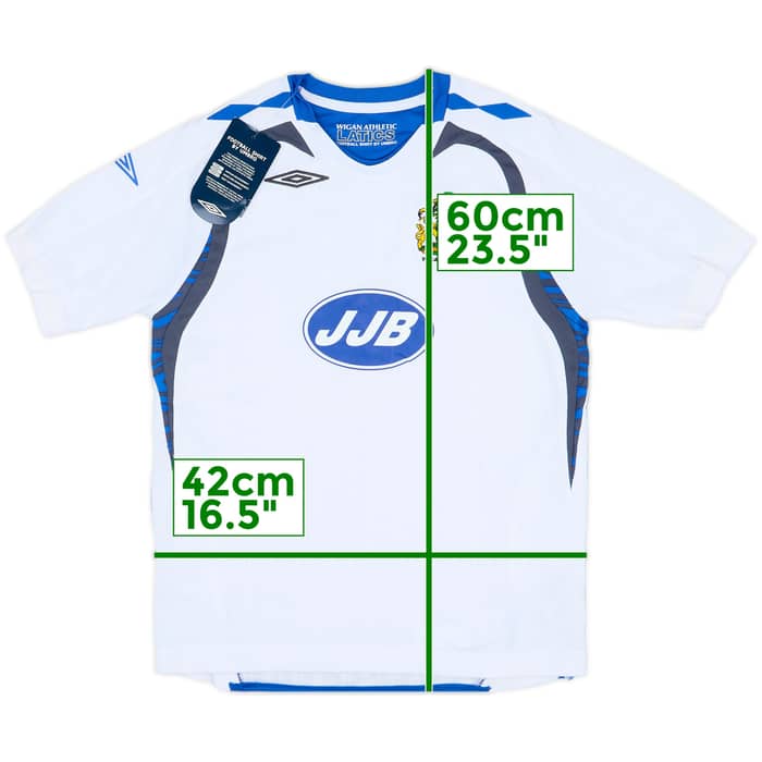 2007-08 Wigan Away Shirt (M.Boys)