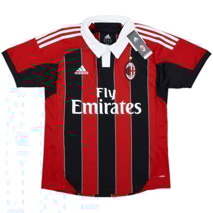 2012-13 AC Milan Home Shirt (XL.Boys)