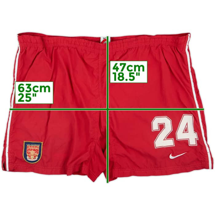 1998-99 Arsenal Player Issue Training Shorts #24 (Lukic)