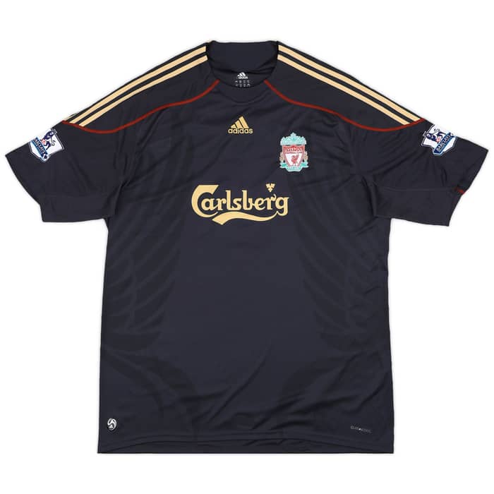 2009-10 Liverpool Away Shirt Gerrard #8 - 7/10 - (3XL)