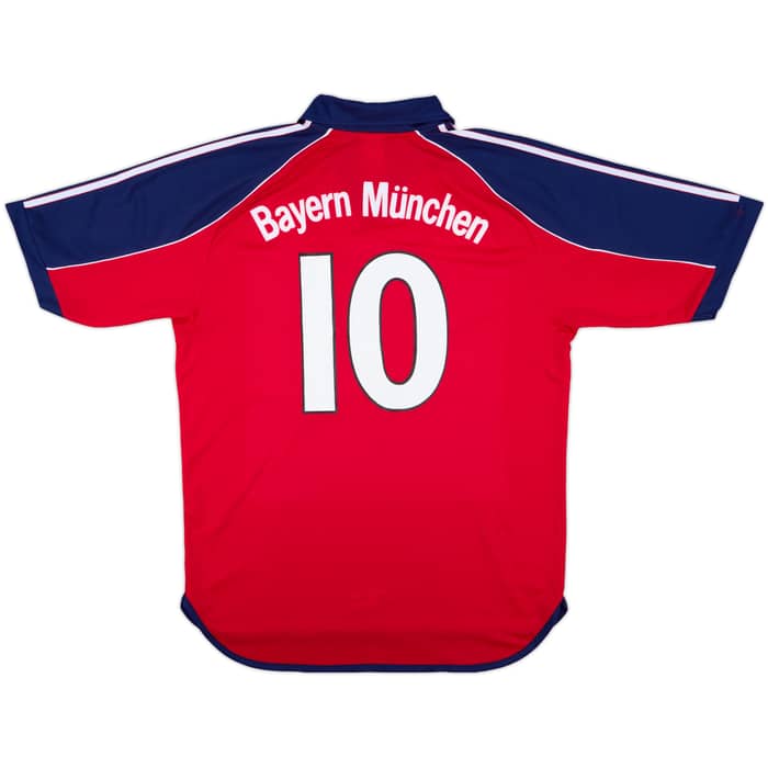 1999-01 Bayern Munich Home Shirt #10 - 10/10 - (M)