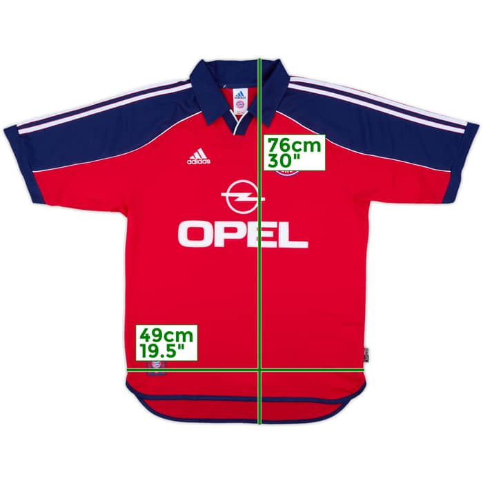 1999-01 Bayern Munich Home Shirt #10 - 10/10 - (M)