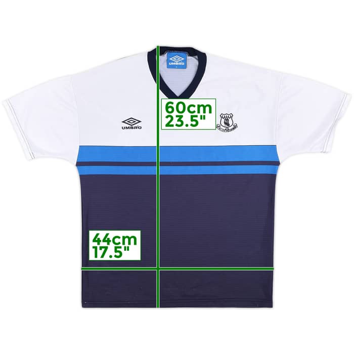 1996-97 Everton Umbro Training Shirt - 9/10 - (M)