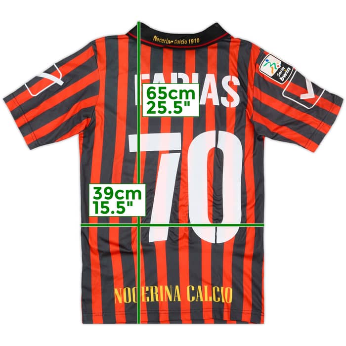 2011-12 Nocerina Home Shirt Farias #70 - 7/10 - (S)