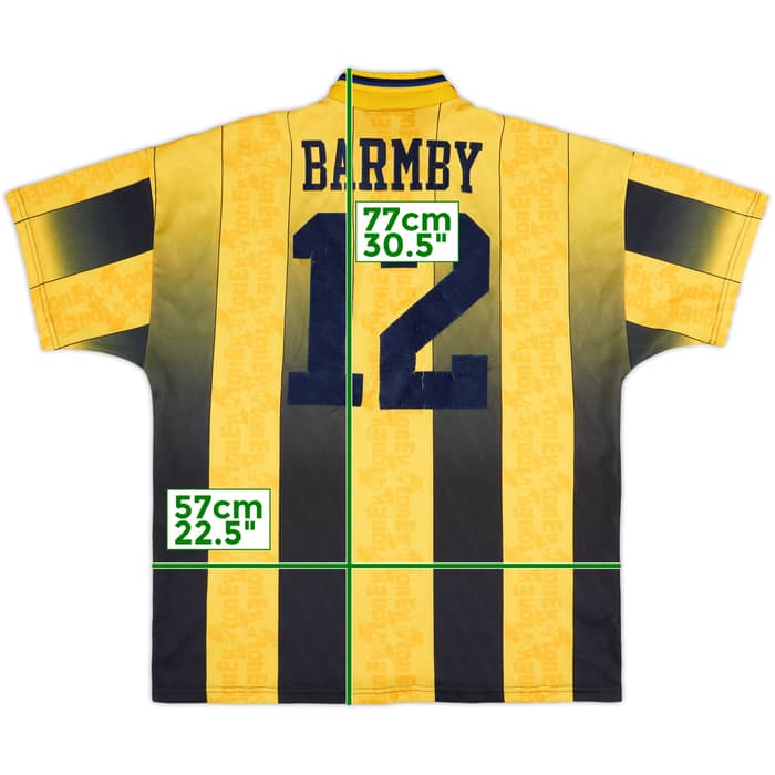1996-98 Everton Away Shirt Barmby #12 - 5/10 - (L)