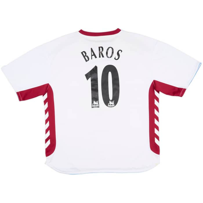 2006-07 Aston Villa Away Shirt Baros #10 - 5/10 - (XXL)
