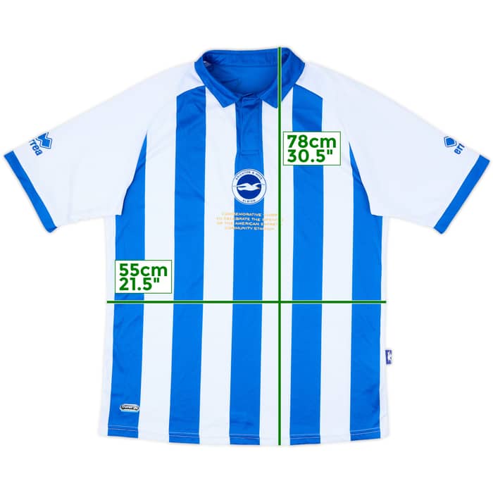 2011-12 Brighton Commemorative Home Shirt - 8/10 - (L)