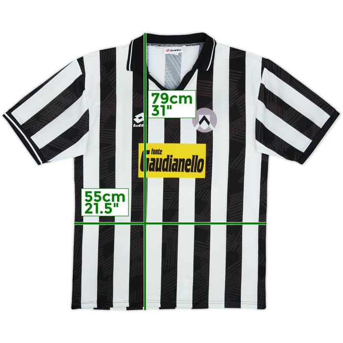 1992-93 Udinese Home Shirt - 8/10 - (XL)