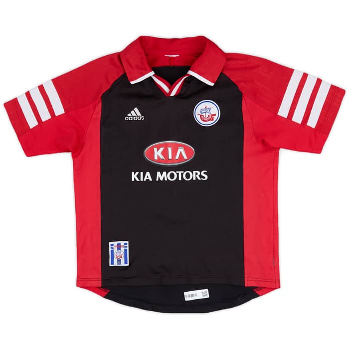 1999-00 Hansa Rostock Away Shirt Breitkreutz #9 - 6/10 - (L.Boys)