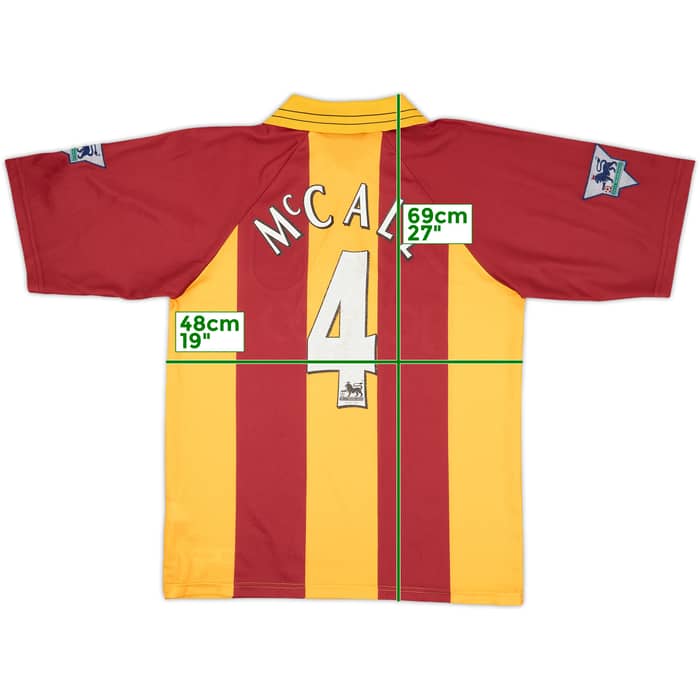 1999-01 Bradford Home Shirt McCall #4 - 6/10 - (S)