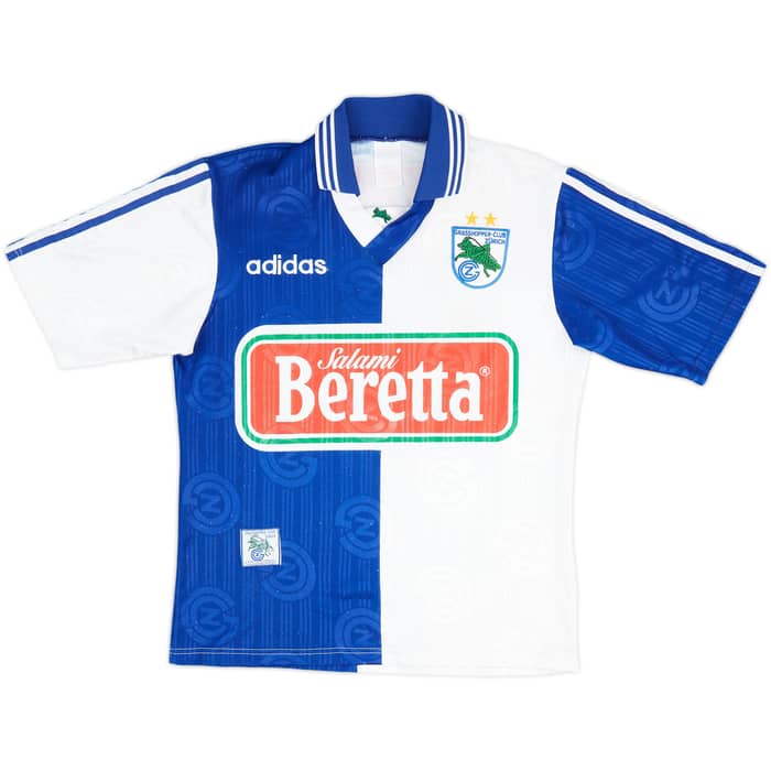 1996-97 Grasshoppers Home Shirt Haas #12 - 7/10 - (Y)