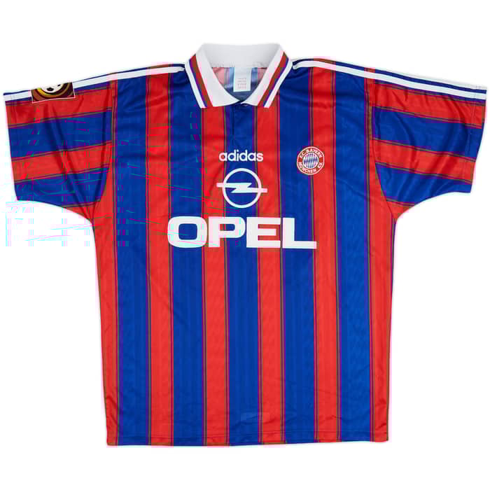 1995-97 Bayern Munich Home Shirt Rizzitelli #20 - 8/10 - (L)