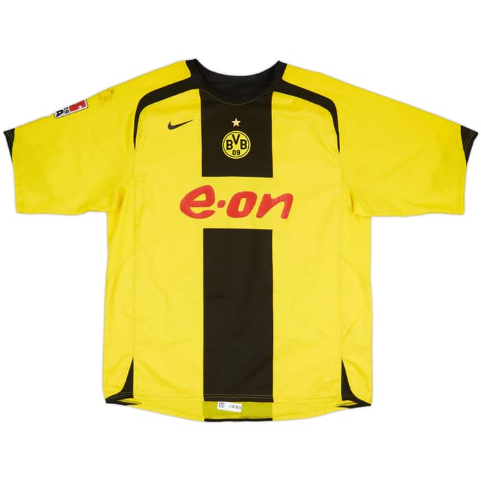 2005-06 Borussia Dortmund Home Shirt Rosicky #10 - 4/10 - (XL)
