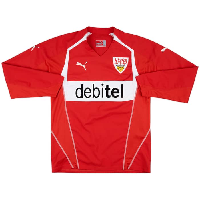 2004-05 Stuttgart Match Issue Away L/S Shirt #11