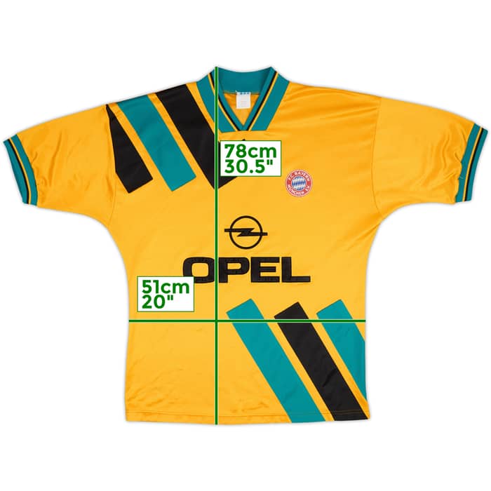 1993-96 Bayern Munich Away Shirt #3 - 8/10 - (L)