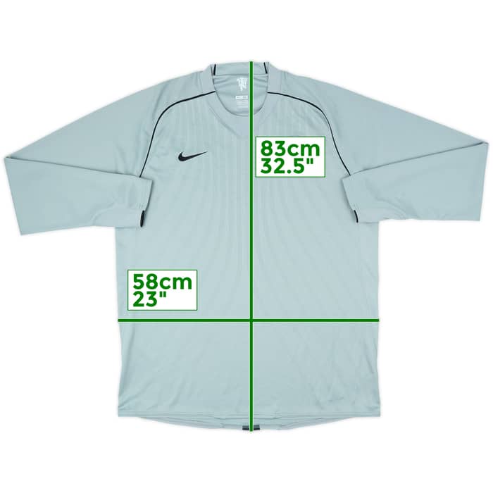 2007-08 Manchester United Player Issue GK Shirt - 5/10 - (XL)