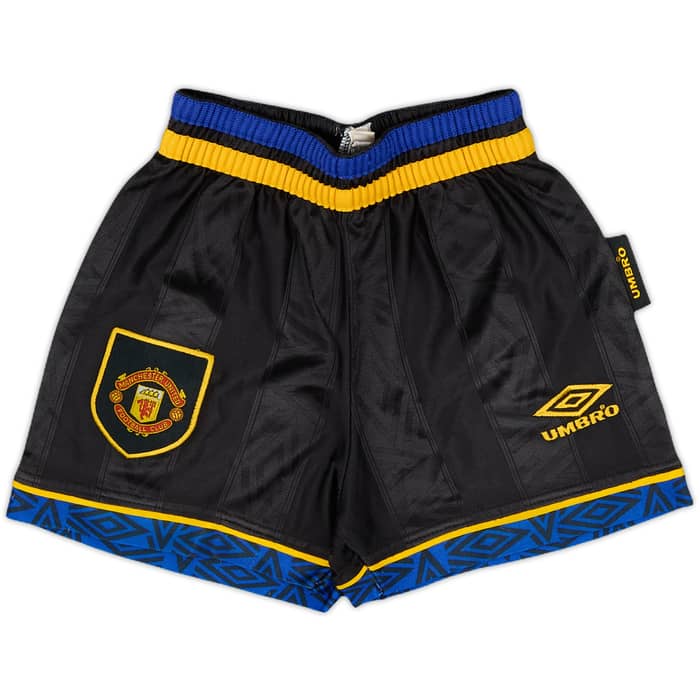 1993-95 Manchester United Away Full Kit Cantona #7 - 8/10 - (L.Boys)