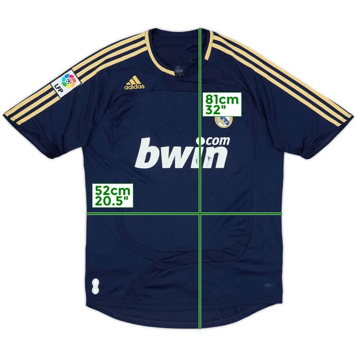 2007-08 Real Madrid Away Shirt - 5/10 - (M)