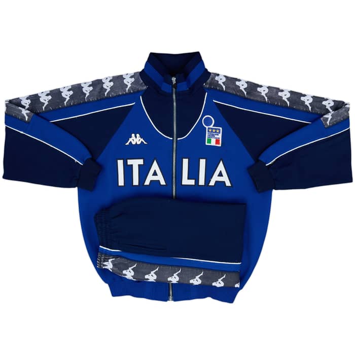 1999-00 Italy Kappa Tracksuit - 7/10 - (L)