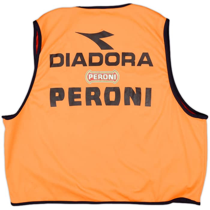 2001-02 Napoli Diadora Training Bib - 6/10 - (L)