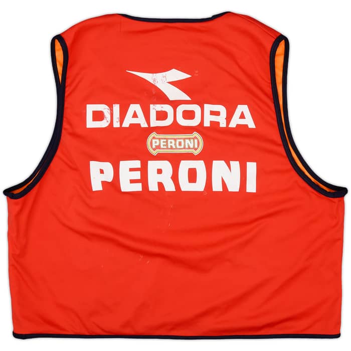 2001-02 Napoli Diadora Training Bib - 6/10 - (L)