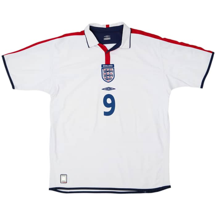 2003-05 England Home Shirt Rooney #9 - 6/10 - (L)