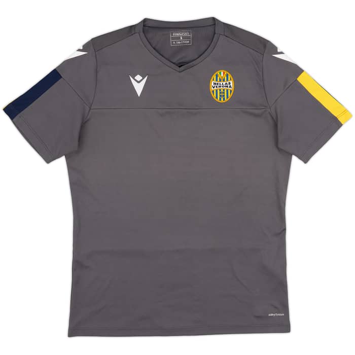 2019-20 Hellas Verona Macron Training Shirt & Track Pants/Bottoms - 9/10 - (S)
