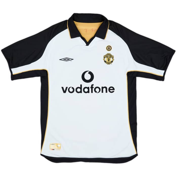 2001-02 Manchester United Centenary Away/Third Shirt Scholes #18 - 7/10 - (M)