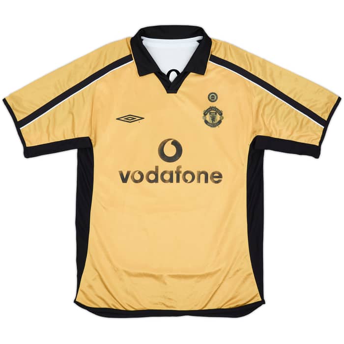 2001-02 Manchester United Centenary Away/Third Shirt Scholes #18 - 7/10 - (M)