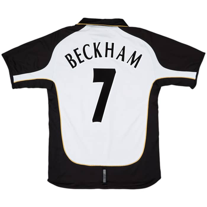 2001-02 Manchester United Centenary Away/Third Shirt Beckham #7 - 5/10 - (M)