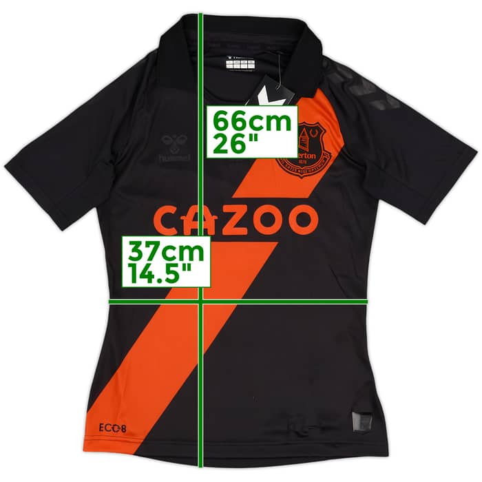 2021-22 Everton Away Shirt (Women's XS)