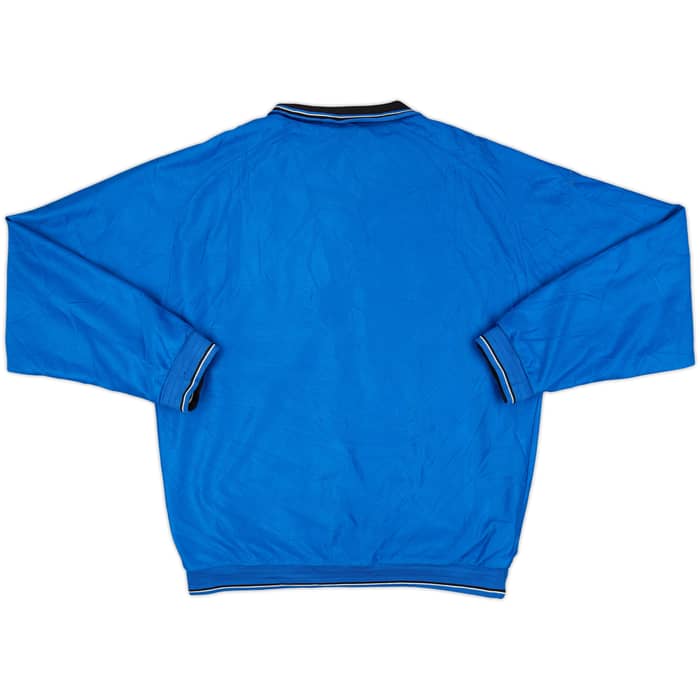 2002-03 Manchester United Nike Reversible 1/4 Zip Drill Top - 5/10 - (L)