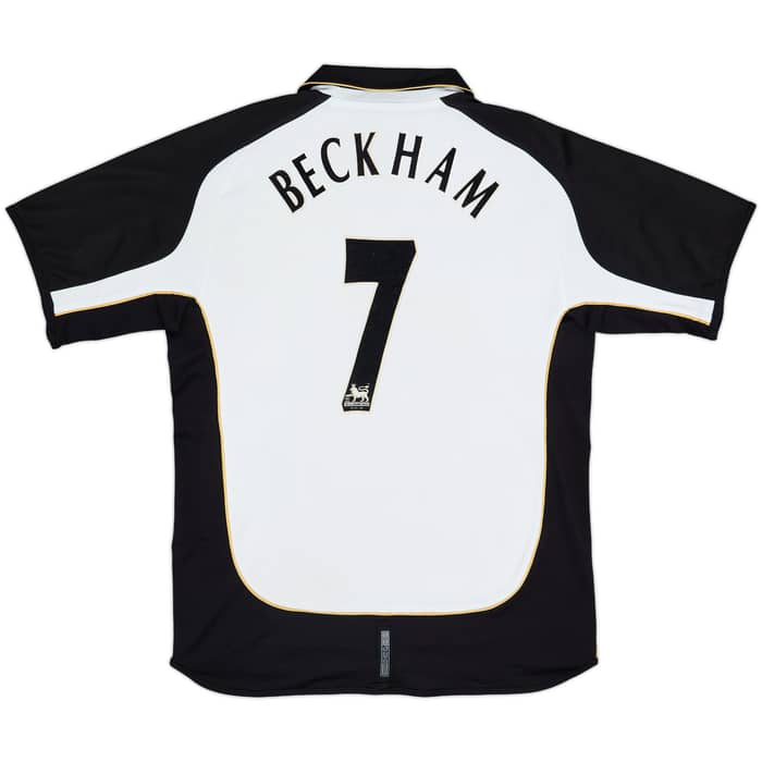 2001-02 Manchester United Centenary Away/Third Shirt Beckham #7 - 7/10 - (L)