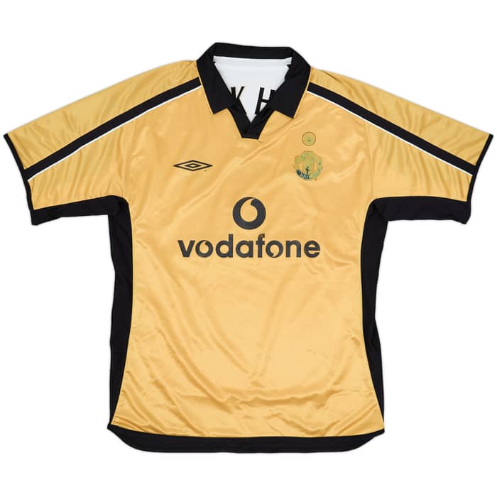 2001-02 Manchester United Centenary Away/Third Shirt Beckham #7 - 7/10 - (L)